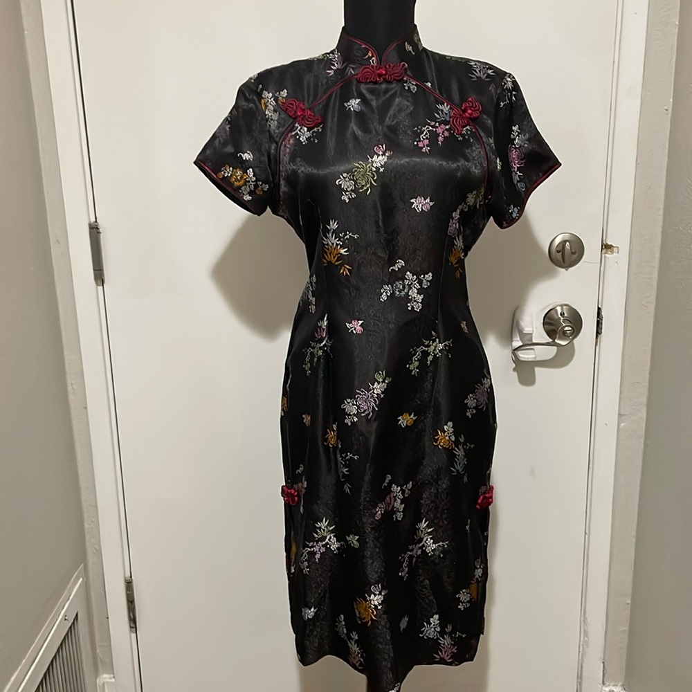 2/$35 Qipao Black Dress